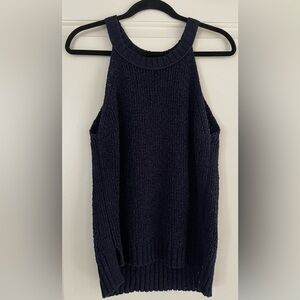 J. Crew Navy Sleeveless Women's Sweater